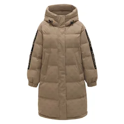 Stock fashion american clothes custom puffer jacket womens coats down jacket women