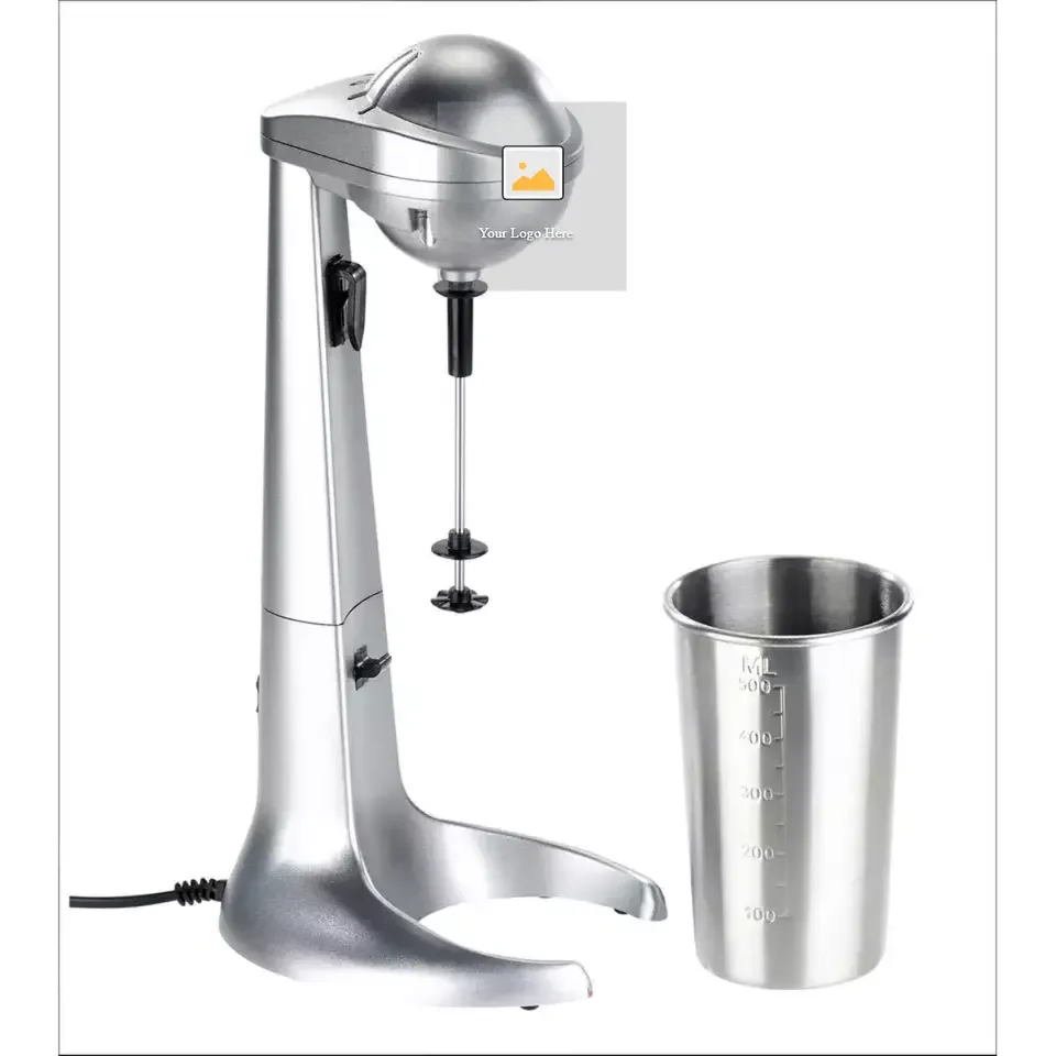100W Drink Mixer Blender Portable Stand  Coffee Mixer  2 Speed Multifunction  Milk Shake Maker