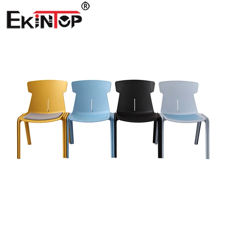 Ekintop Stacking Office Chair Stackable Visitor Training Staff Used Conference Room Guest Chair