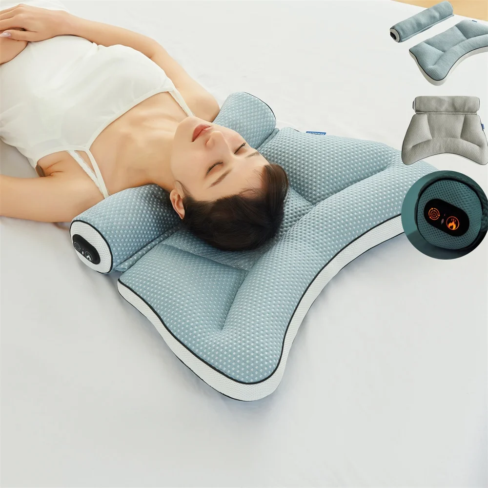 CUSTOM SLEEPING medical meditation function Contoured Support orthopedic cervical bed massage hose Almohadas pillow