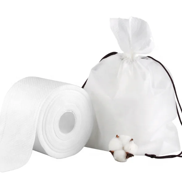 
Custom Disposable cotton hand face towel makeup remove towel cleaning towel 