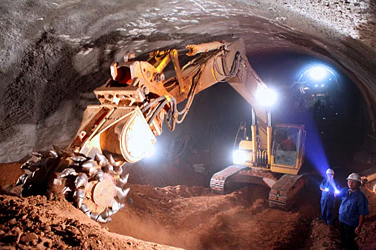 MONDE drum cutter CAT320 excavator attachment rock milling cutter