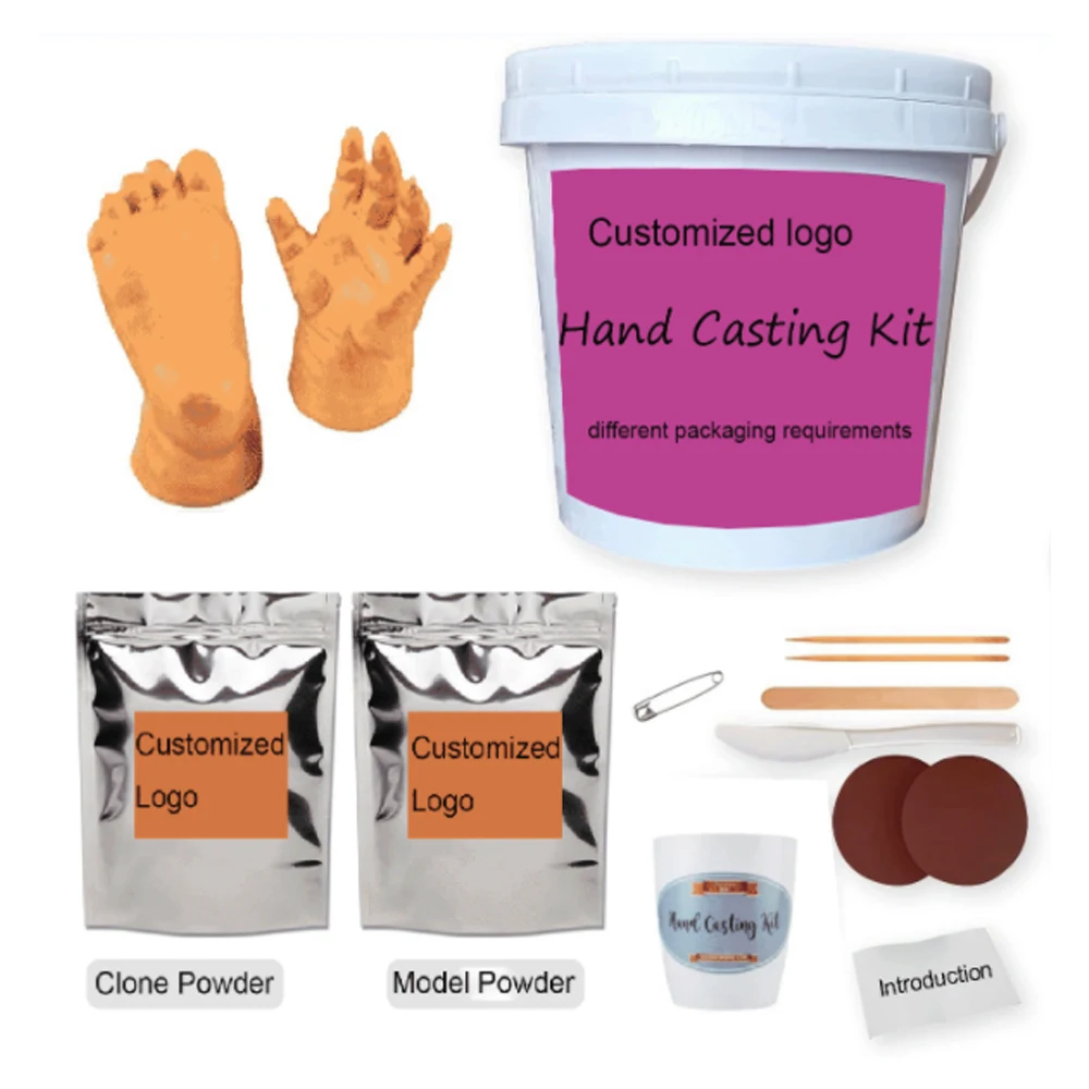 New design baby footprint handprint memorial pet frame shadow box photo