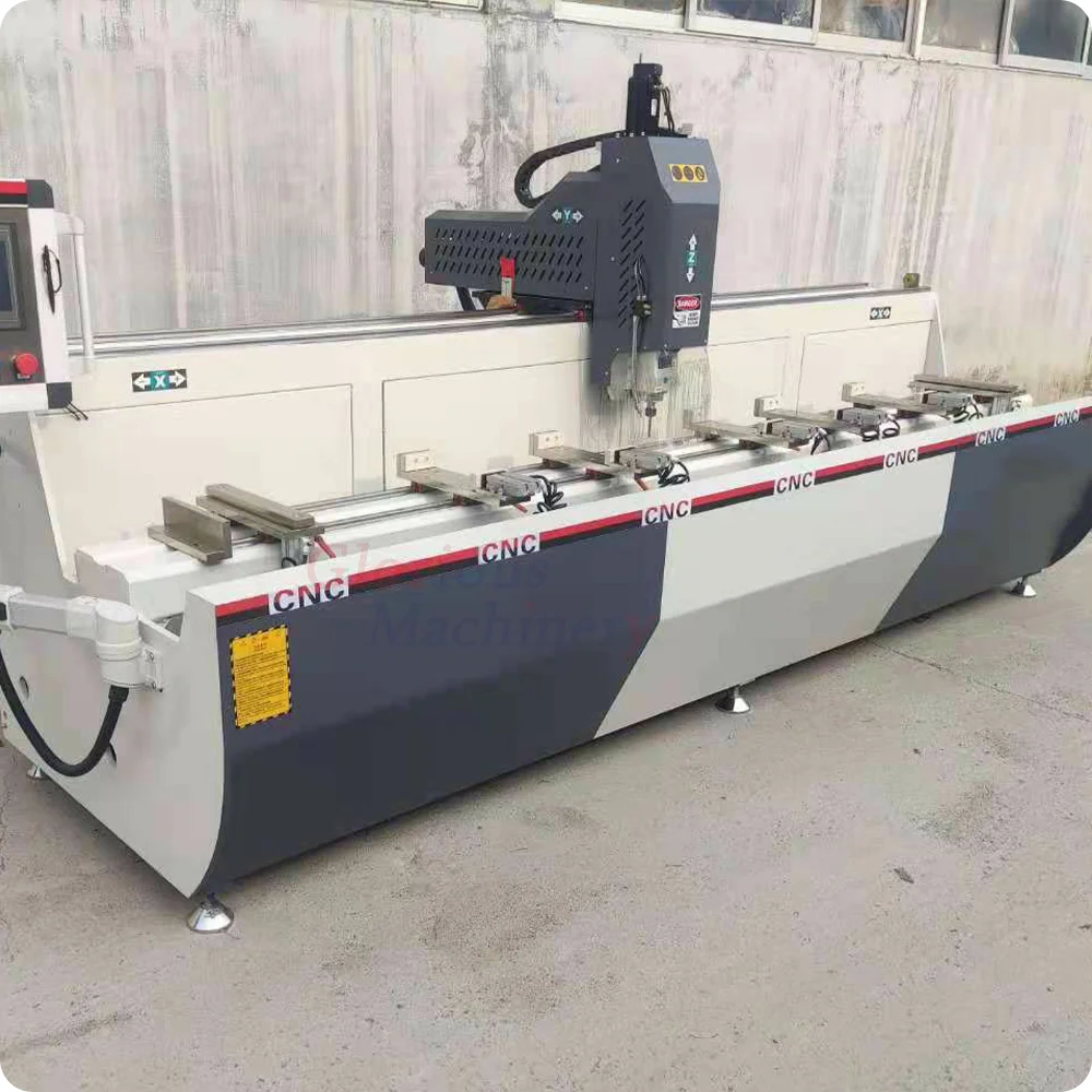 Aluminum Single Axis Spindle Router Machine Aluminium CNC Milling Machining