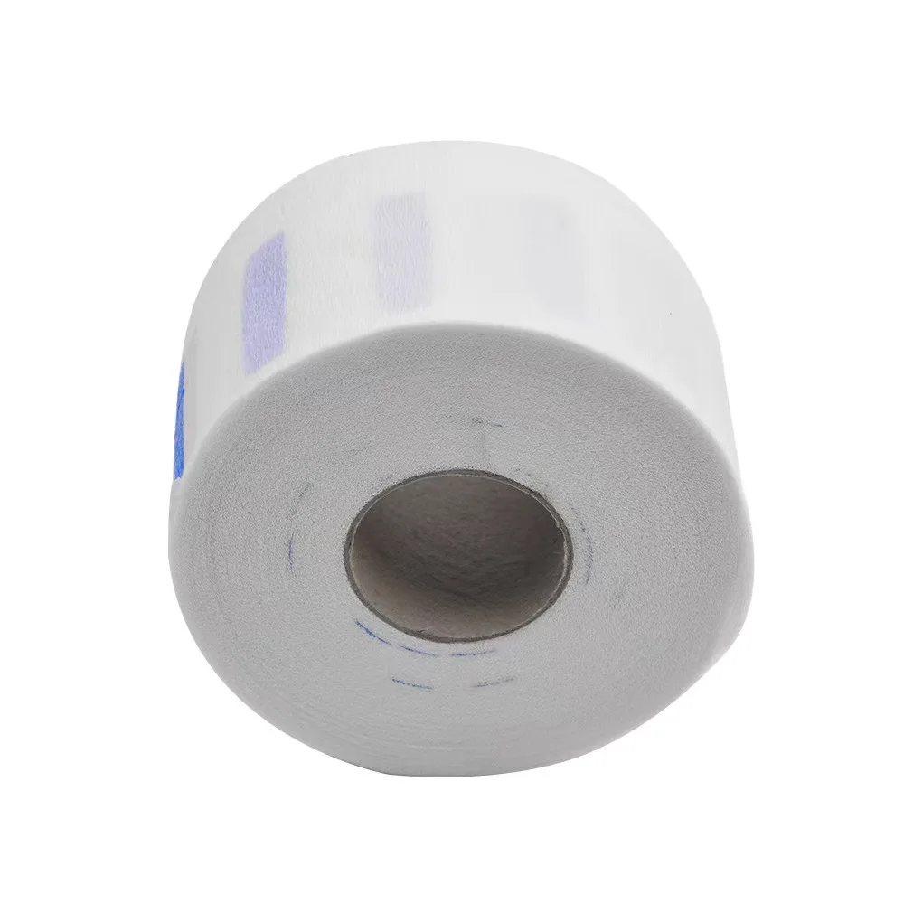 Factory Wholesale High Quality Wood Pulp White Waterproof Barber Shop Neck Paper Strips Ruffles for Hair Salon Barber Paper