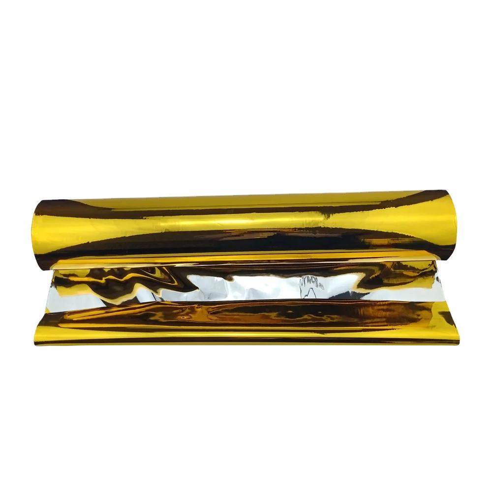 holographic laser printable color metalized aluminum PET BOPP lamination film rolls with primer for printing