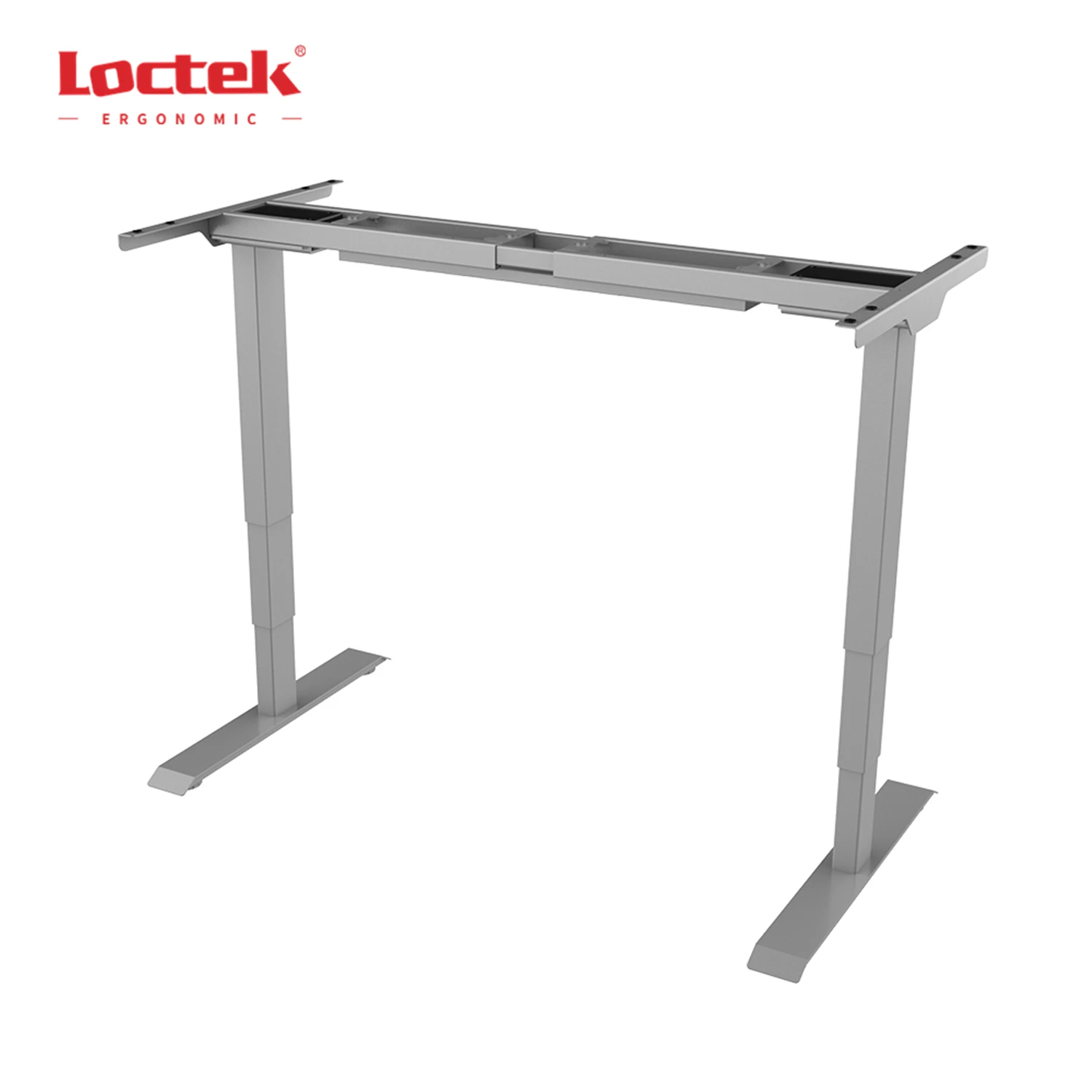 Двухмоторная Регулируемая по высоте стойка с откидной ножкой, стол для офиса Loctek ET224(IB)