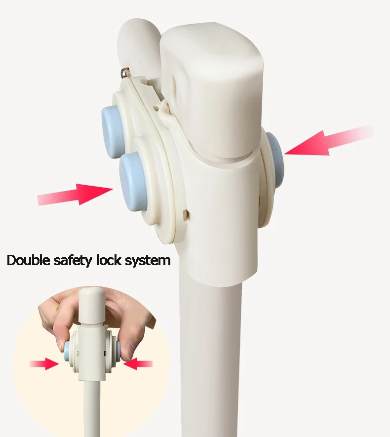 Portable Child Safety Products Full Custom Toddler Cot Railing Babi Side Anti-falling Double Guard Cute Bear Design Bed Rails