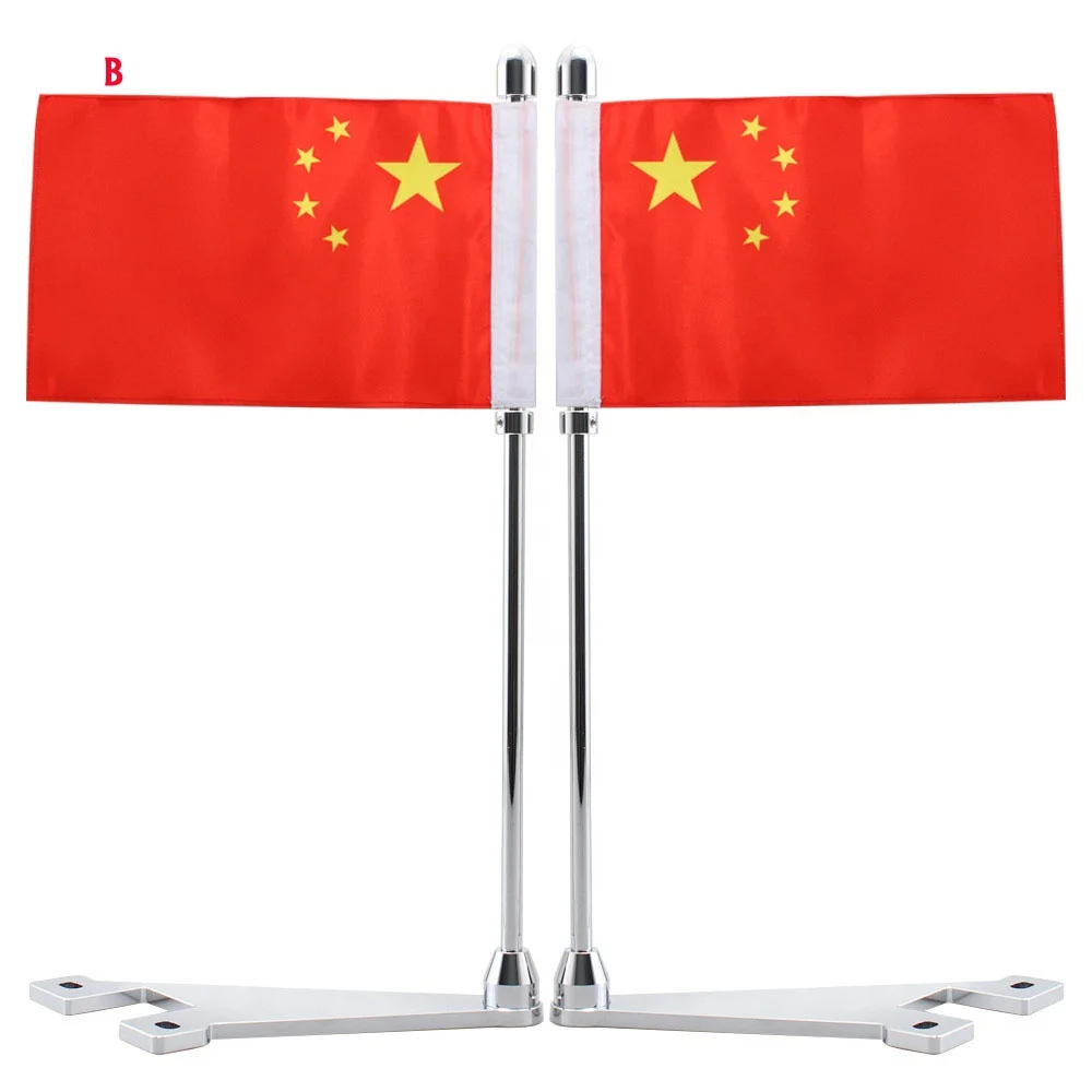 Motorcycle Flag Pole Rear Side Mount Luggage Rack For Harley Touring Electra Road Glide King Hard Stretched Saddle Bag Flag