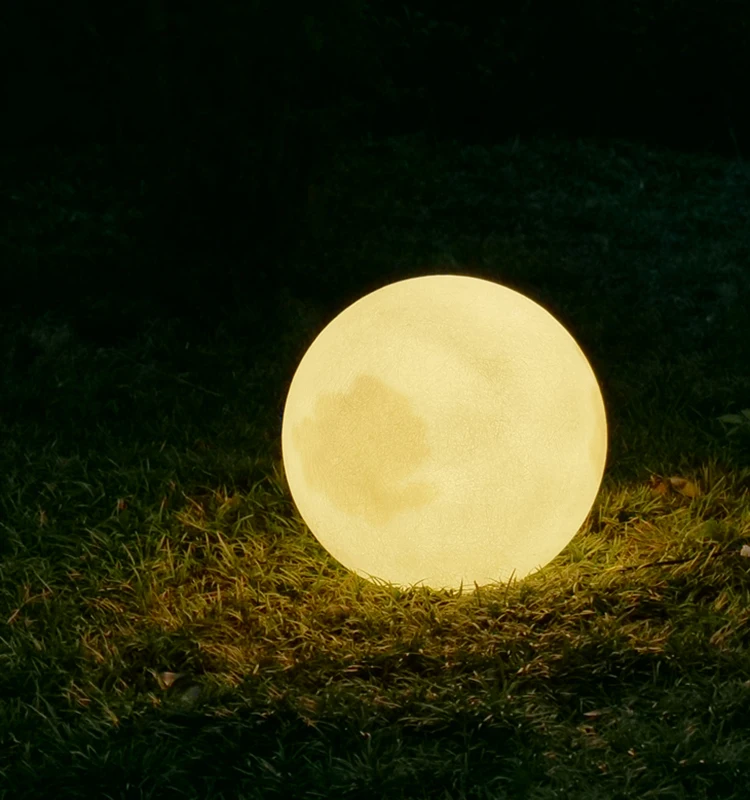 Modern Outdoor Waterproof Rechargeable Garden Remote Control Color Change Led Ball Light