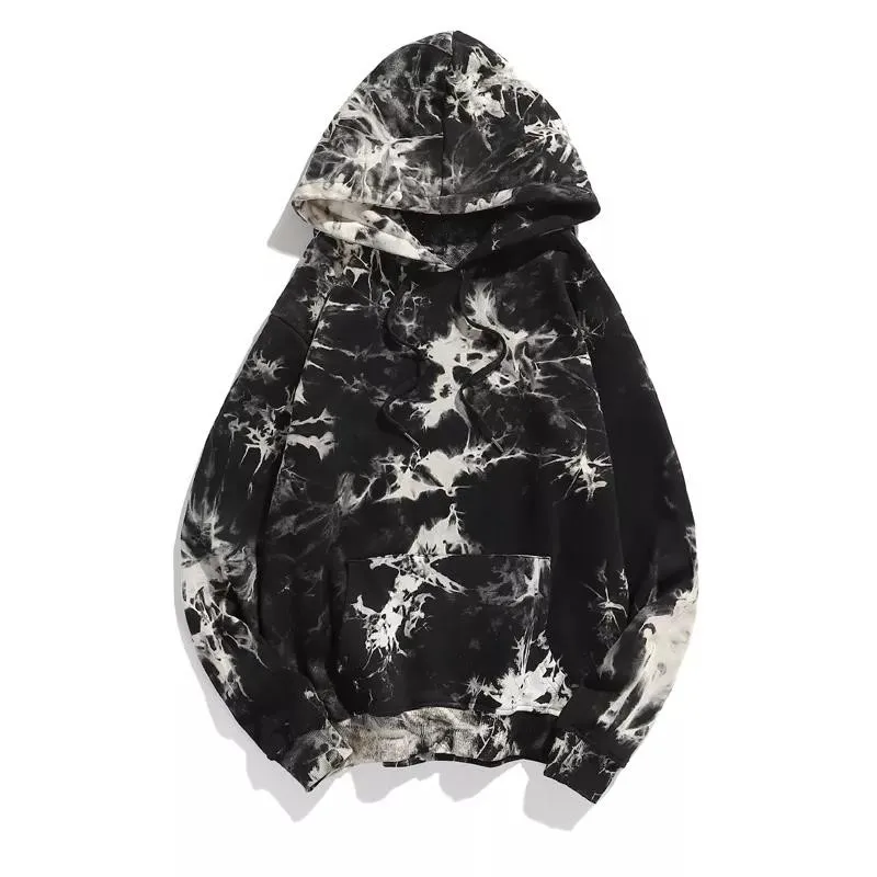 Sweatwear фон для фотографирования в технике Tye краситель толстовки цены по прейскуранту завода-изготовителя 300gsm мужские Die 100% хлопковый махровый пуловер «вареный» с капюшоном