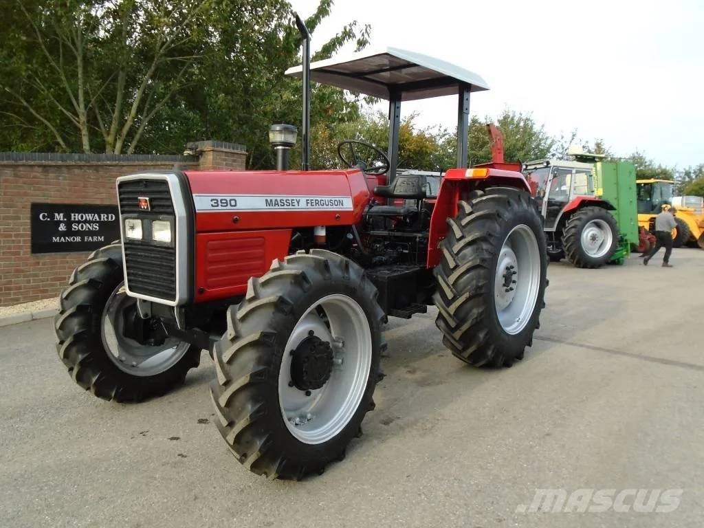 7MF Used Tractors 390 4WD Farm Tractors