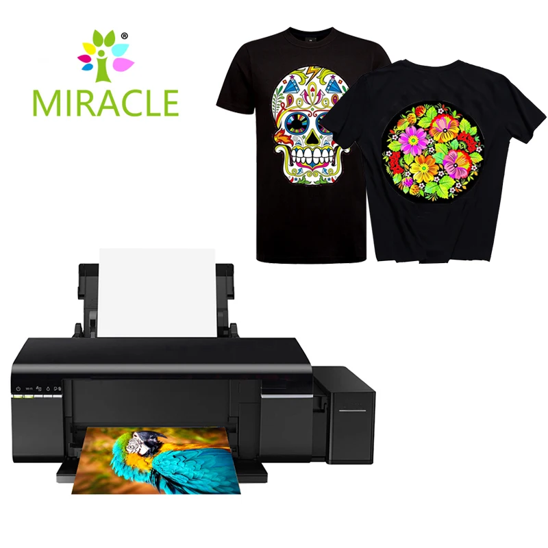 A4 Size Dtf Inkjet Printer For Pet Film Printing With Cmykww Cheap Dtf Printer White Ink T-shirt Printer L805 T-shirt Printing