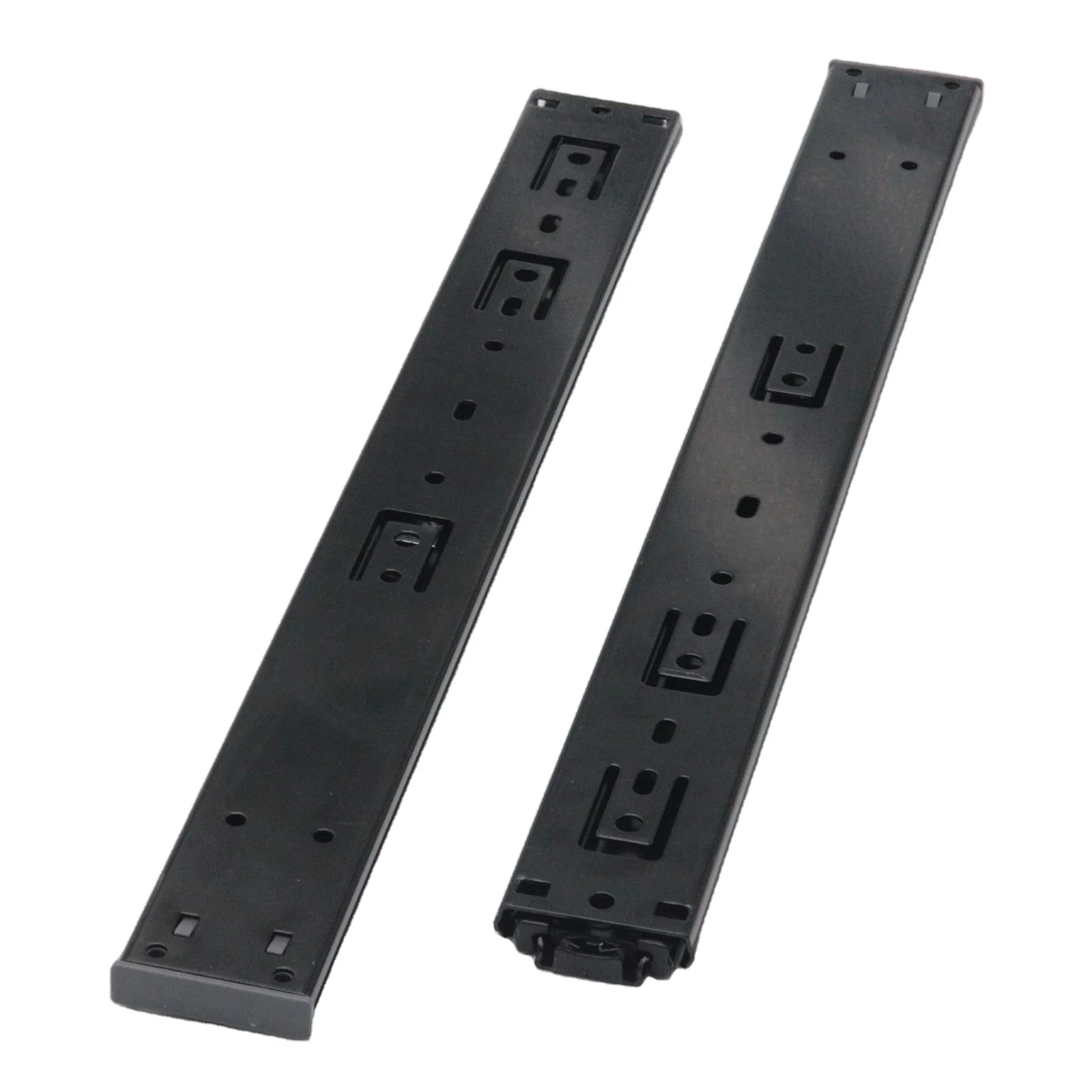 New Style Telescopic Slide Rebounder Full Extension Channel Rails Ball Bearing Cabinet Drawer Slides