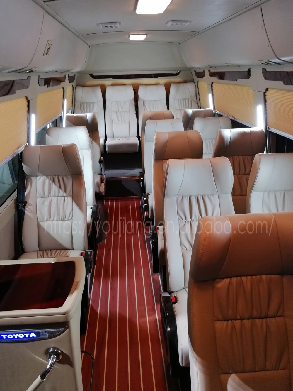 Luxury reclining passenger seat for mini bus turkey hot sale