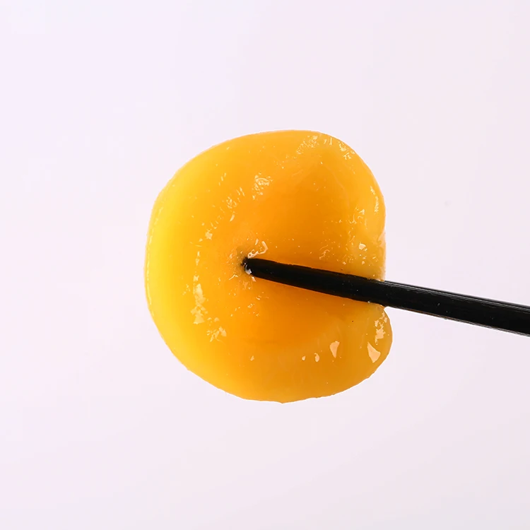 Caned Fruits Canned Peach Ready-to-eat canned yellow peach  In Light Syrup