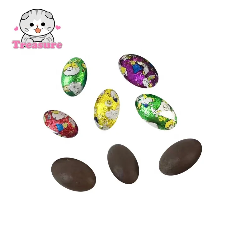 Cloud Cartoon Easter Egg Chocolate Balls Halal Candy Semisweeet Dairy Milk Wholesale Chocolate