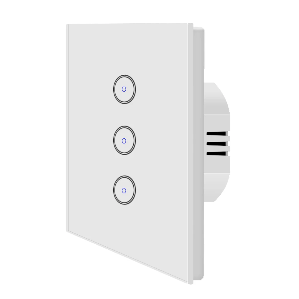  EU type 1 Gang 2 3 zigbee smart light switch work with google