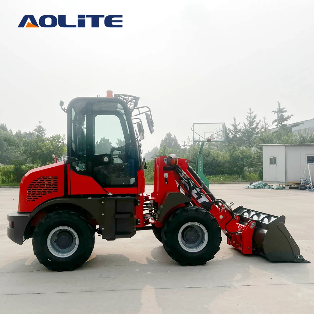 Мини-погрузчик AOLITE TL1000 телескопический вилочный погрузчик 1 тонный сделано в Китае новый бренд