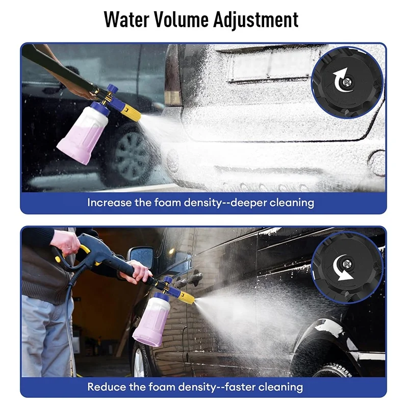 Foam Cannon S V3.0 For Bosch Aqt Aquatak And Black And Decker Pressure Washers