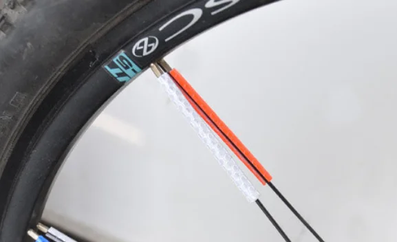 DIY Cycling Reflector Reflective Pipe Bicycle Bike Wheel Spokes Reflective Sticker Tube Warning