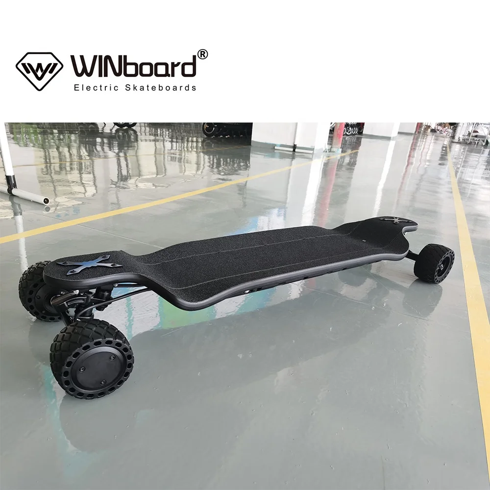 WINboard производство с прямым приводом вездеходные росту колеса Электрический скейтборд двойной мотор для центрального