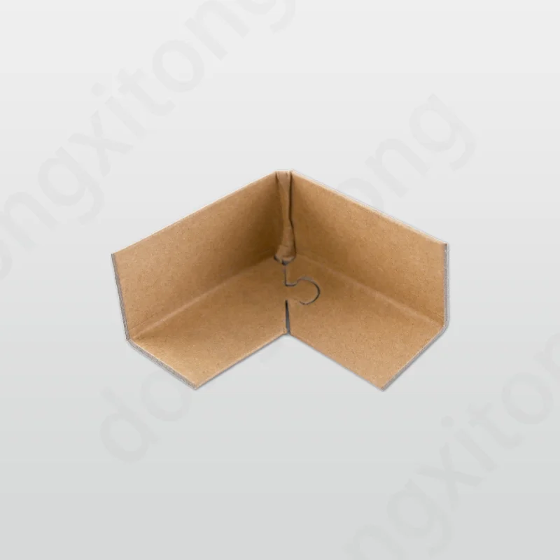 Wholesale Craft Paper Boxes with Corner Protectors Corrugated Cardboard Packaging for Products for Box Storage Transportation