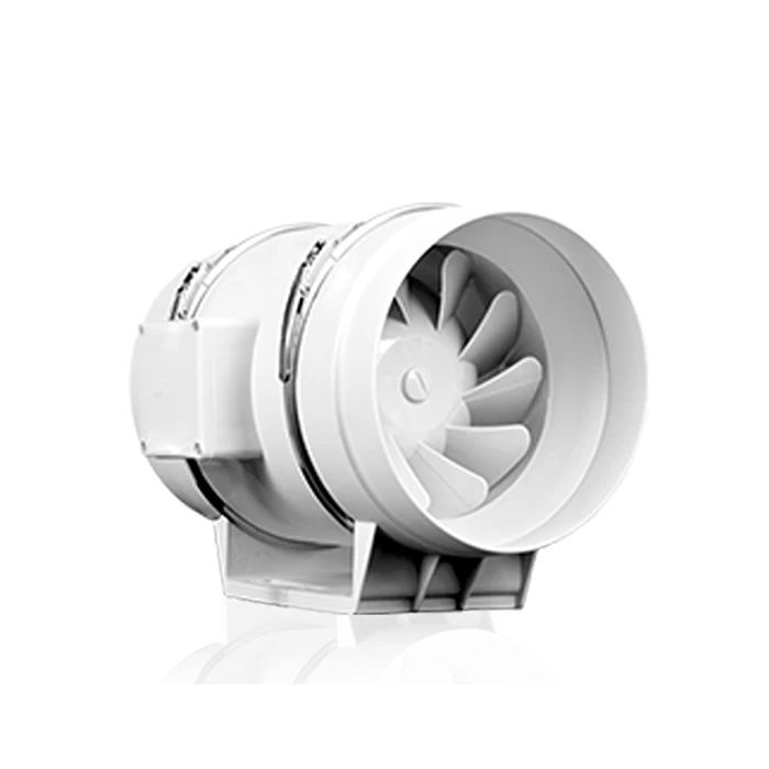 Powerful Mini Electrical Fan 4 Inch Mixed Flow Low Noise Duct Fan 220V