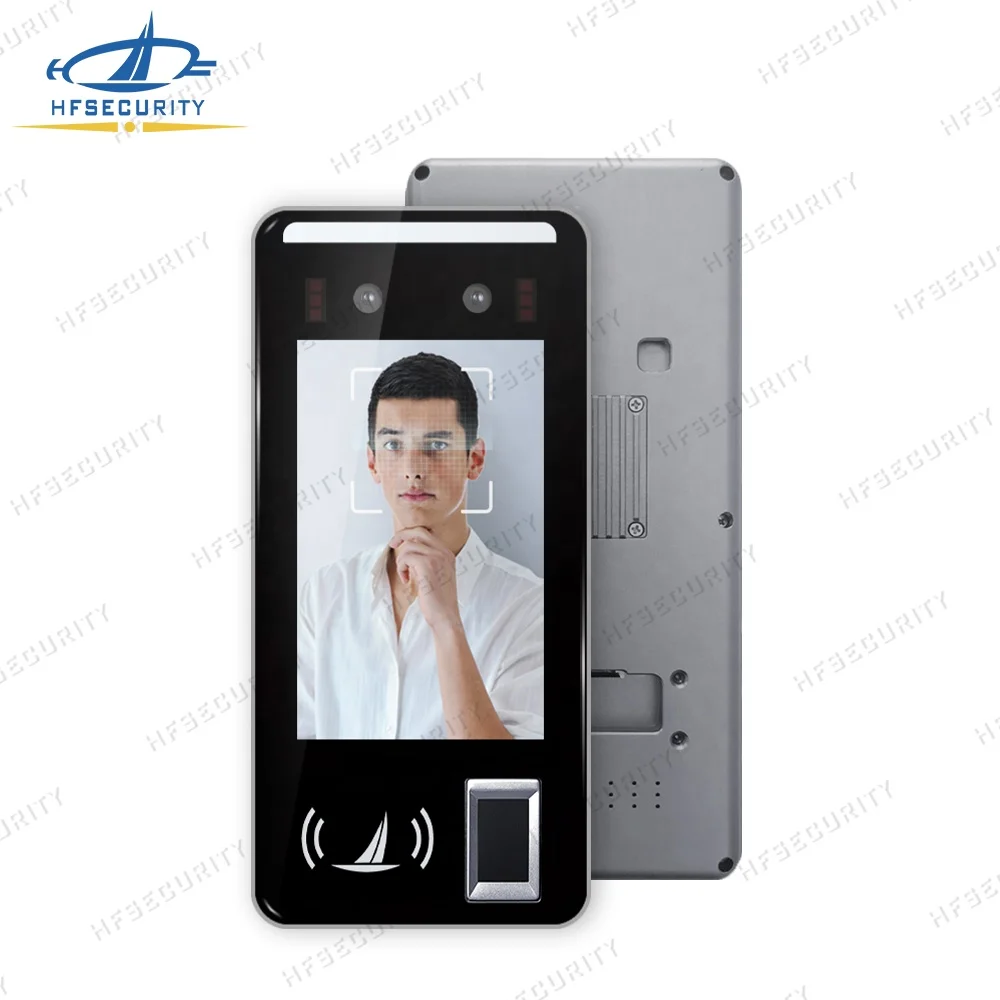 HFSecurity FR05 New arrival Biometric Android Industrial Tablet Fingerprint Scanner Machine Cheap Finger Time Attendance Machine