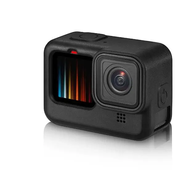 Silicone Case for GoPro Hero 10 9 Black Tempered Glass Screen Protector Protective Film Lens  Cover for Go Pro 9 Accessories