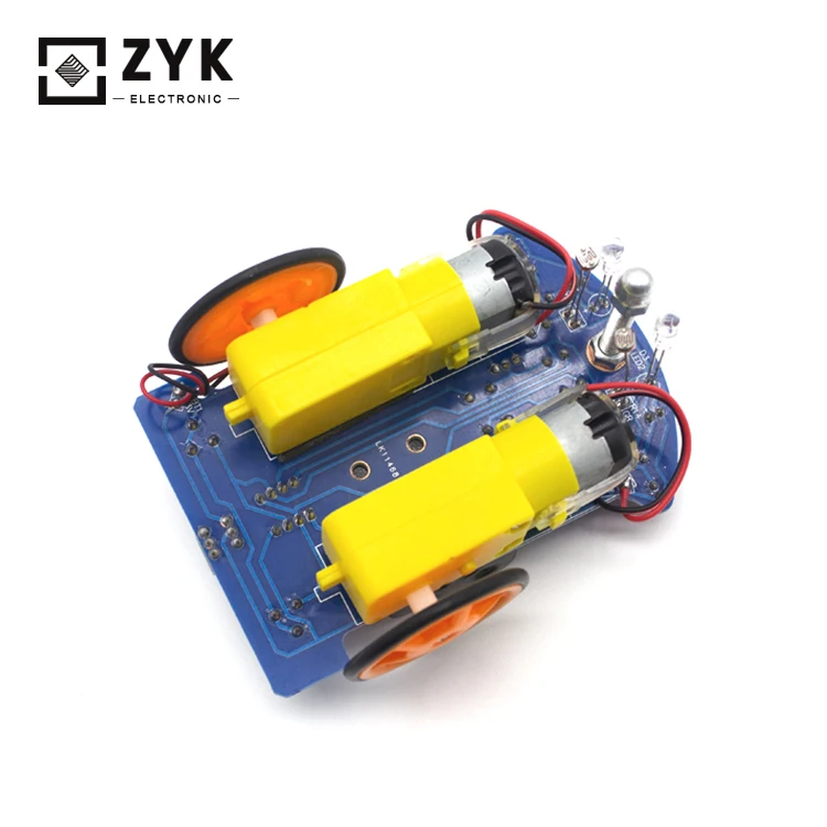  Интеллектуальная линия отслеживания ZYK Diy умный автомобильный комплект электронное Автомобильное устройство