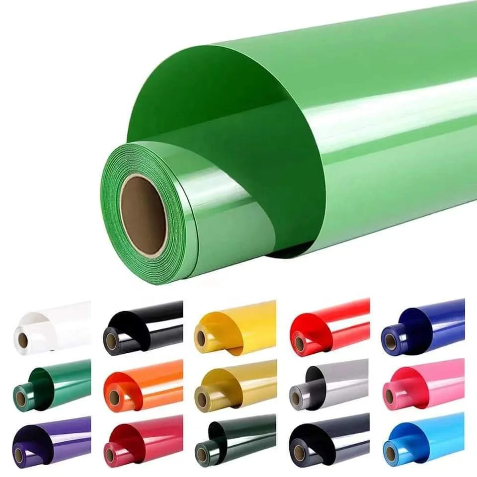 PVC iron on vinyl for Cricut flex htv heat transfer vinyl rolls for t shirt