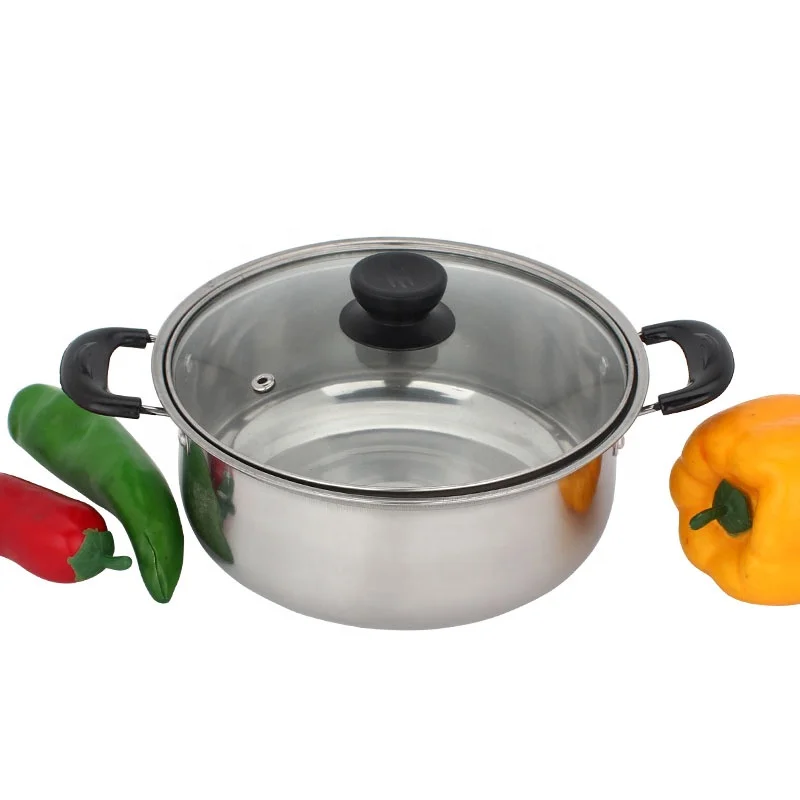 
5pcs mini cooking pot hot pot casserole set stainless steel dishes 
