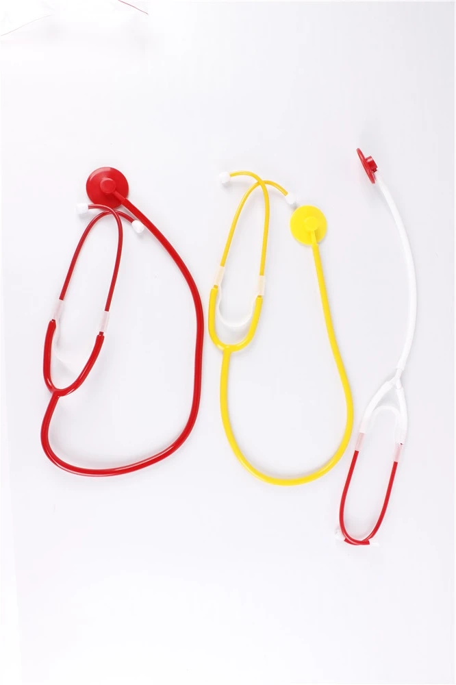 Горячая Распродажа одноразовый легкий желто-красный стетоскоп