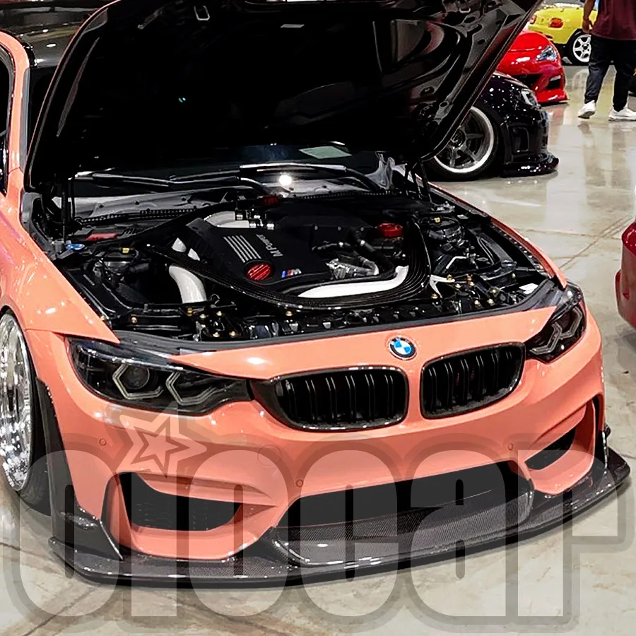 Новые товары! 3 шт. передний спойлер oiomotors для BM F80 M3 и F82 F83