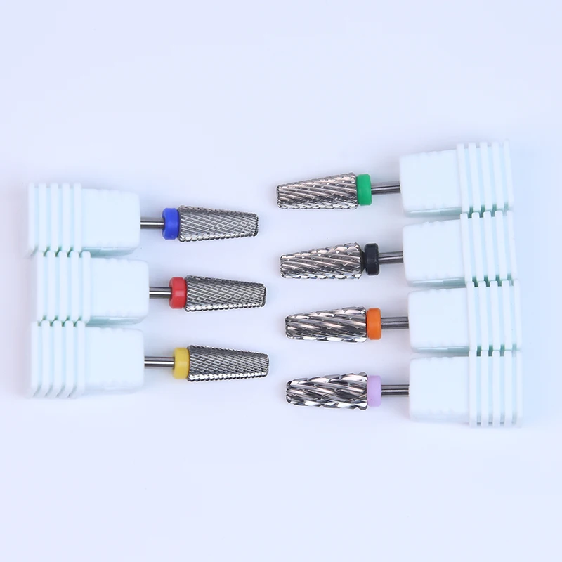 Custom Logo Professional E-File Carbide Nail Fine Drill Bit Set Drill burs Best Drill Bit To Remove Dip Powder For Nails