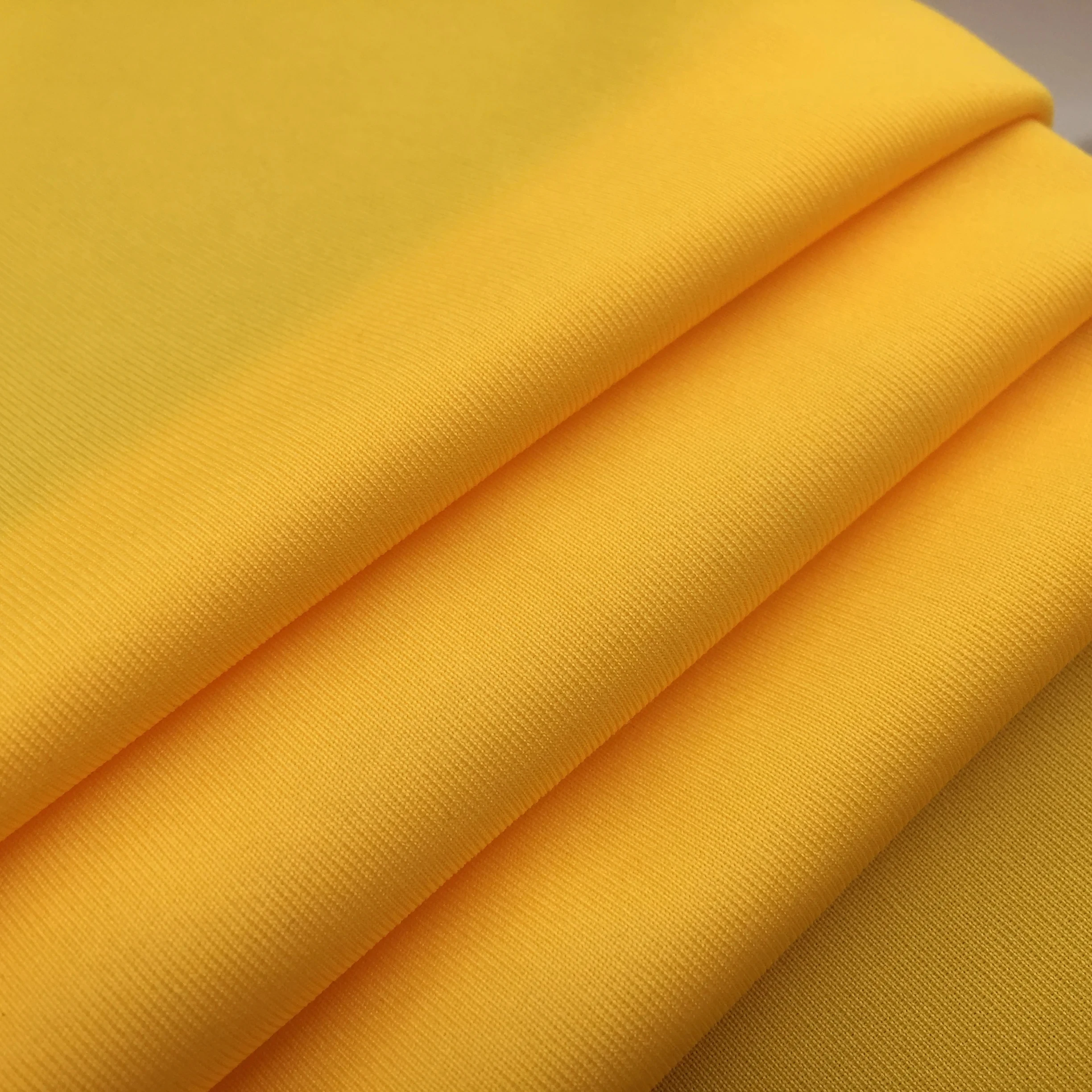 Customized natural soft skin friendly fabric high elasticity laminated nylon spandex fabric for yoga wear