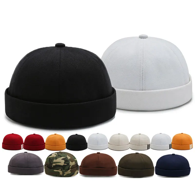 beanie manufacturer wholesale Landlord brimless hats beanie hat custom logo OEM adult unisex skullcap sailor beanie