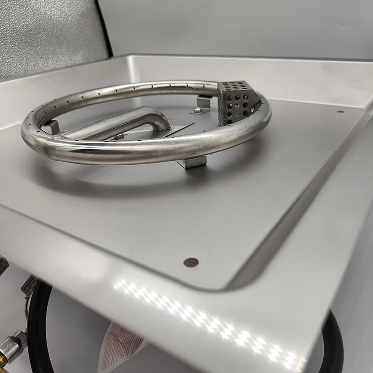 Stainless Steel Brazier Outdoor Fire Bowl Fire Pit Burner Customized Size High Quality Gas fire pit kit