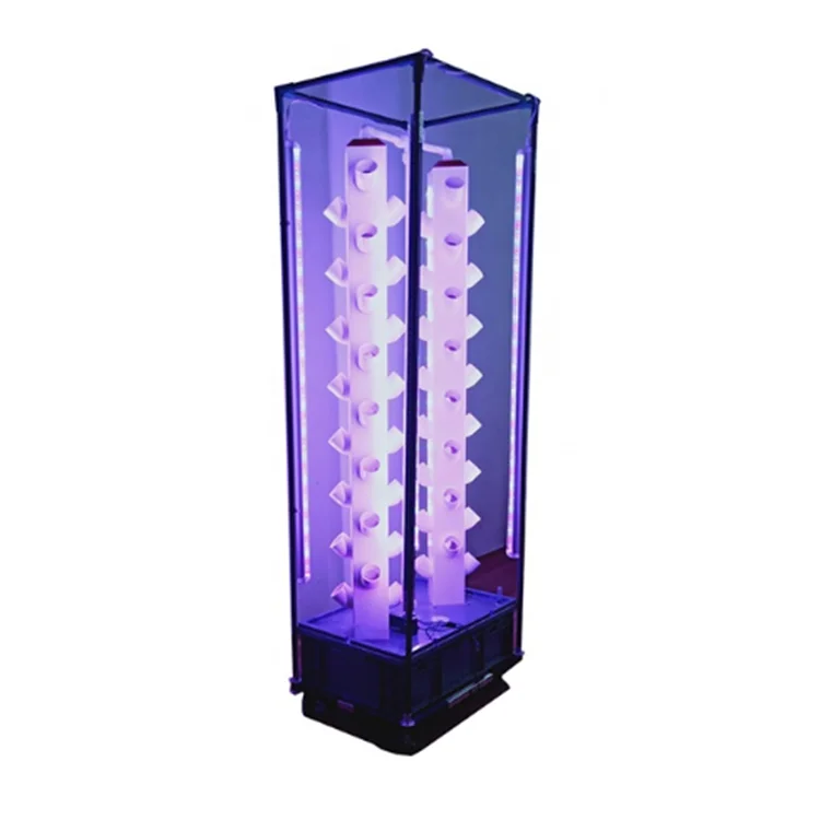 Vertical Cultivation Column Hydroponic Growing System Tower 80 Holes For Plants grow kit systems hydroponics supplies