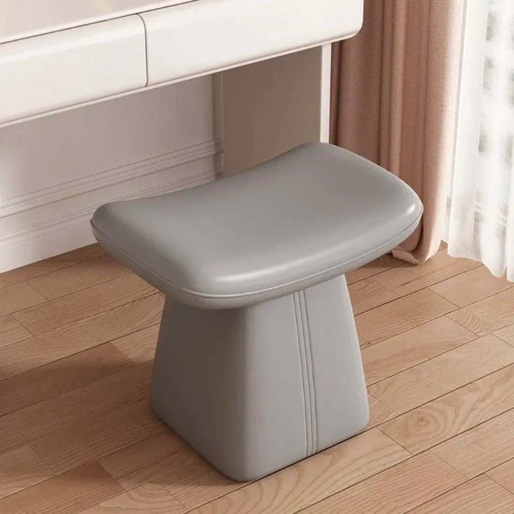 Italian makeup stool Nordic modern leather piano chair Bedroom Hotel Swivel chair