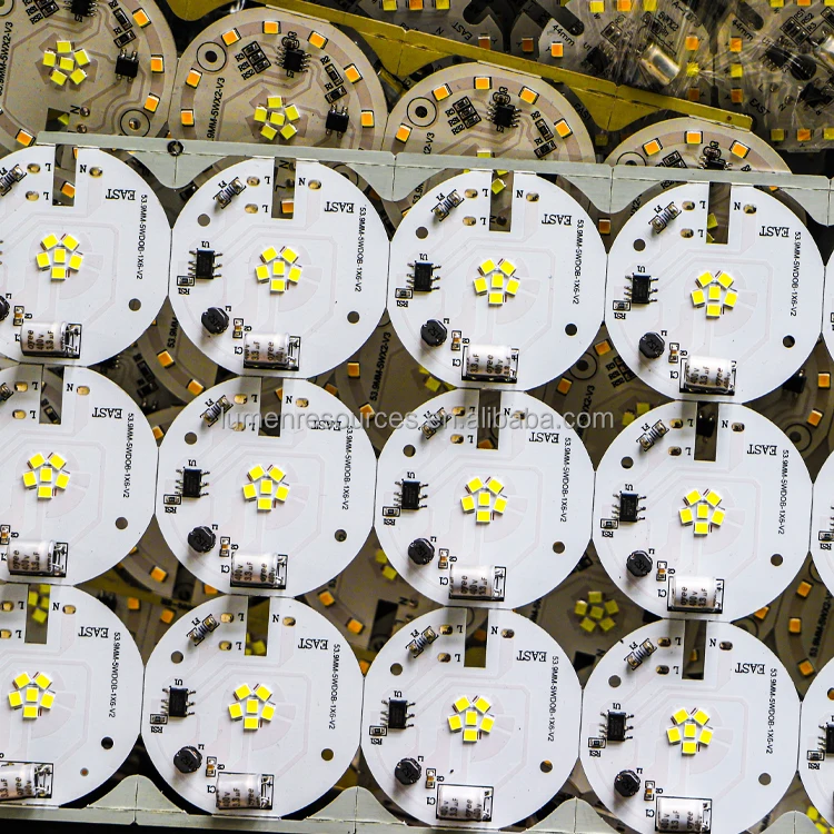  Сырье DOB PCB многоцветное и одноцветное низкая цена светодиодная лампа направленного