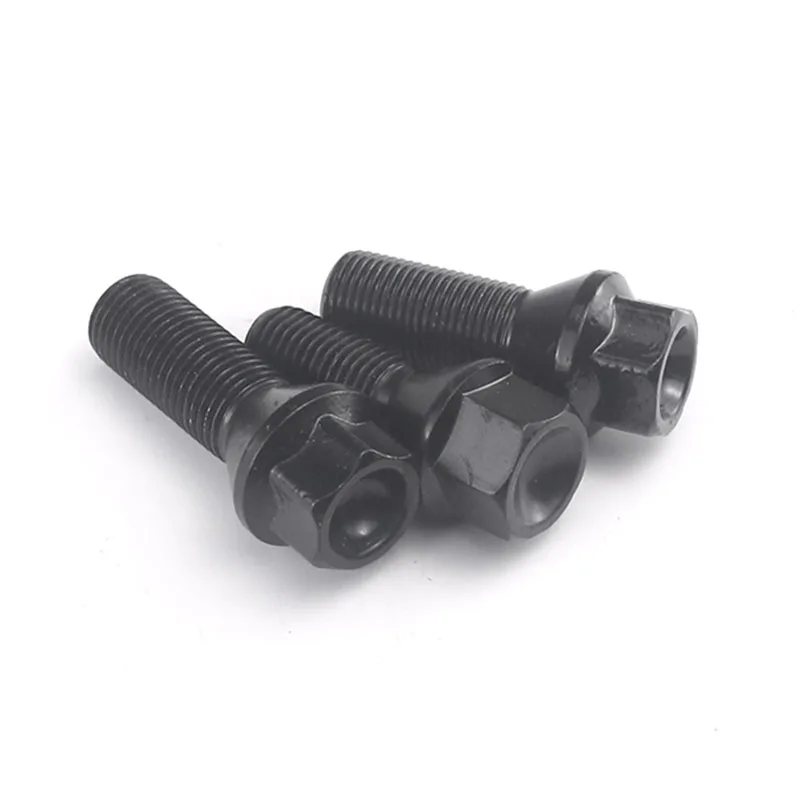 M12X1.5 10.9 Grade Black Bolt for Wheel Cars High Quality Bolts for Automotive Use