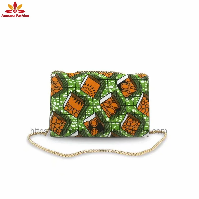 Fashion african print fabric Handbag Ankara bags Ladies Accessories bag with manufacturer price