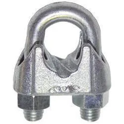 Rigging Hardware DIN741 Galvanized steel wire rope clip/wire rope clamp/wire rope fittings