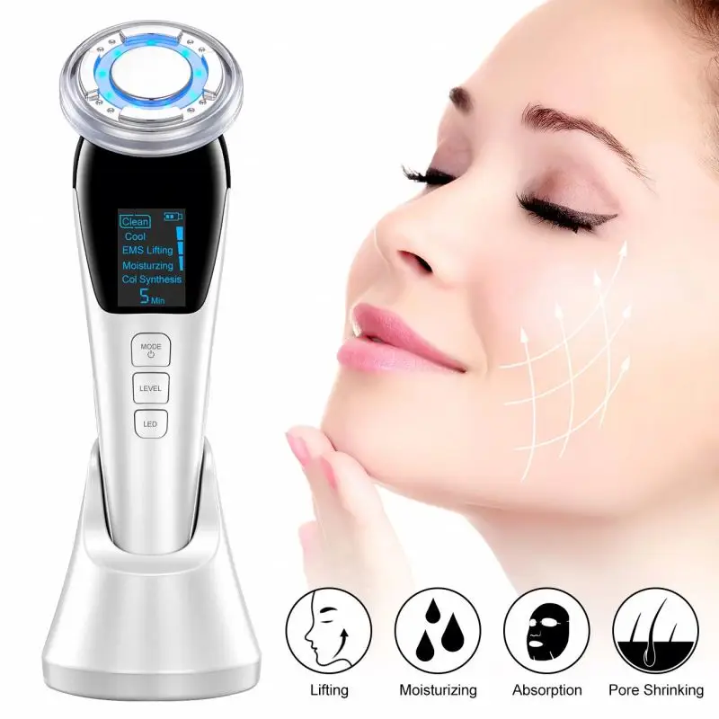 Metal Eyes Care Massage Tool Guasha Electric Massager Eye Microcurrent Device For Body Facial Stretcher And Ultrasonic Cosmetic