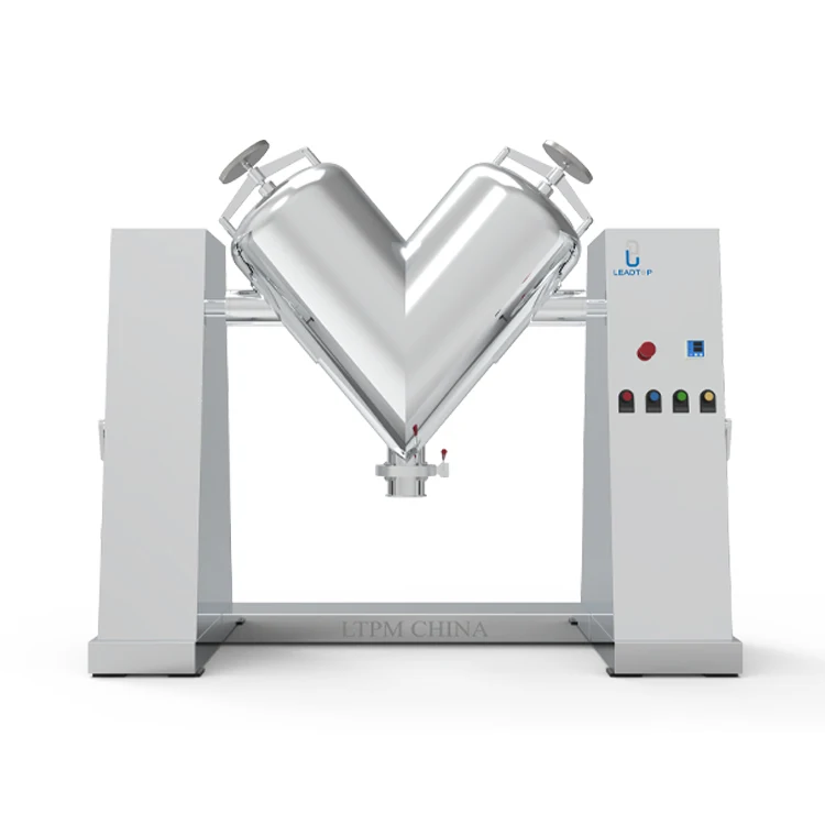 2L 30L Stainless Steel V Type Dry Powder Lab Scale Mixer
