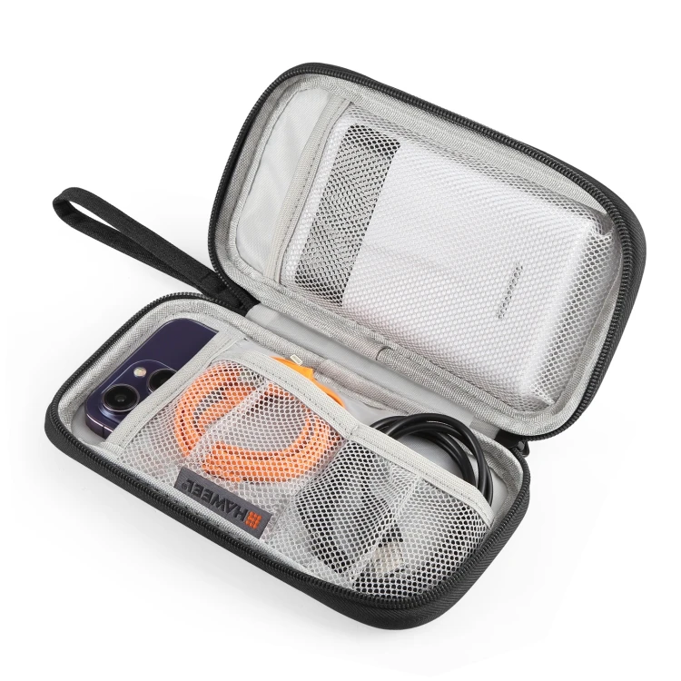 Factory Cheap Price HAWEEL Electronic Organizer Storage Bag for Cellphones, Power Bank, Cables, Mouse, Earphones