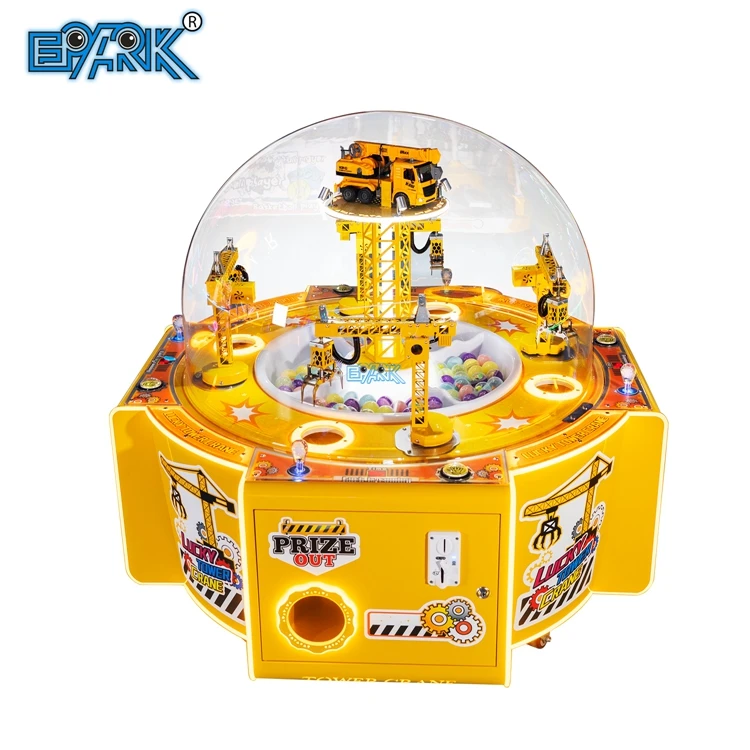Chine  Manufacture Coin Operated 4 People Candy Game Machine Arcade Capsule Toy Game Machine