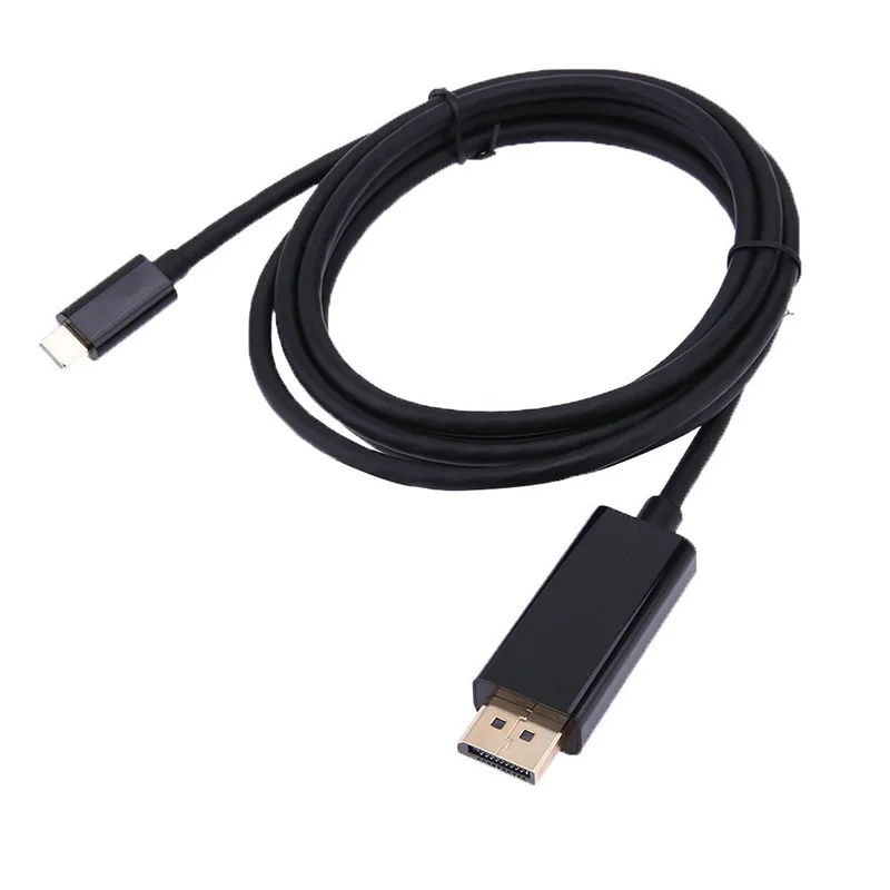  Кабель порта дисплея Type-C USB C на DP 4K для Macbook Huawei P30 Dock Samsung S9 Dex TV Monitor